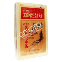 Trà sâm Hàn Quốc - Korean Ginseng Tea hộp gỗ 300g (100 gói x 3g)